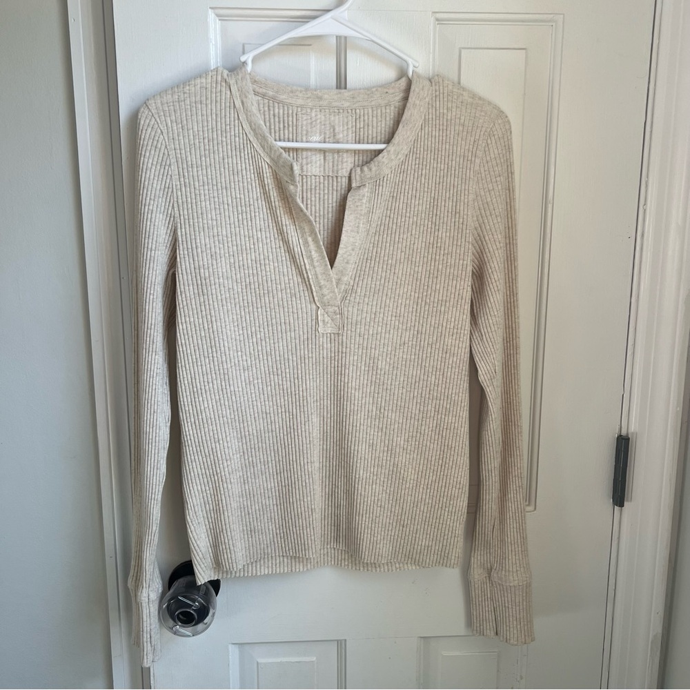 Aerie Ribbed Top Size Large